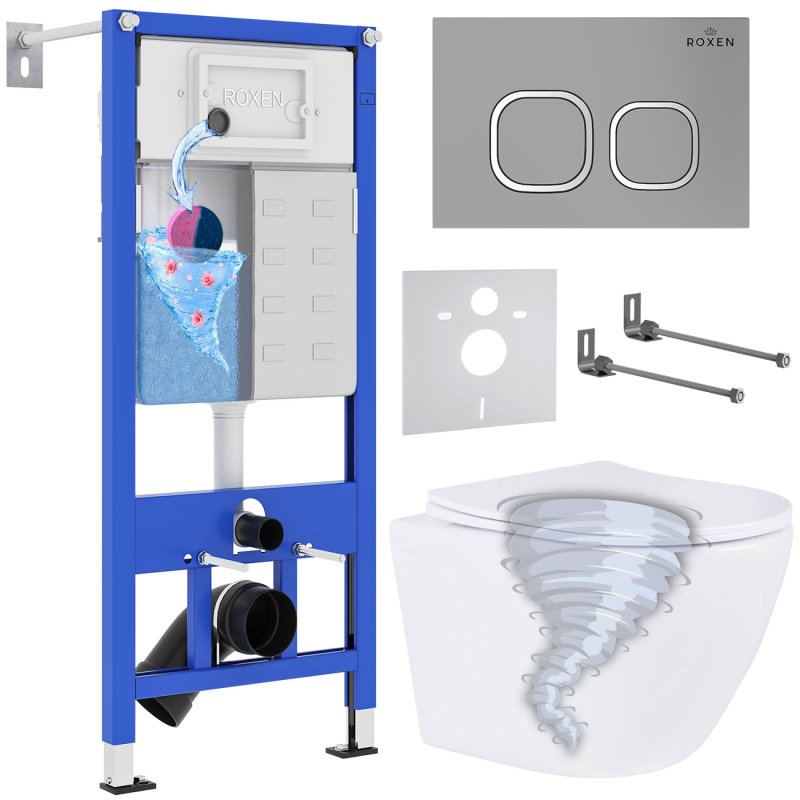 Комплект 6 в 1 Roxen StounFix Dual Fresh 968387